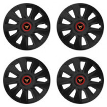 Puklice pre Cupra 15 STRATOS RR black