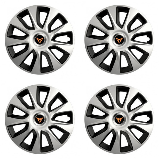 Puklice pre Cupra 16 STRATOS double colour