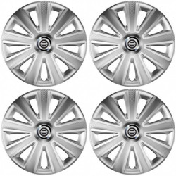 Puklice pre Nissan 14 Aviator carbon RC silver