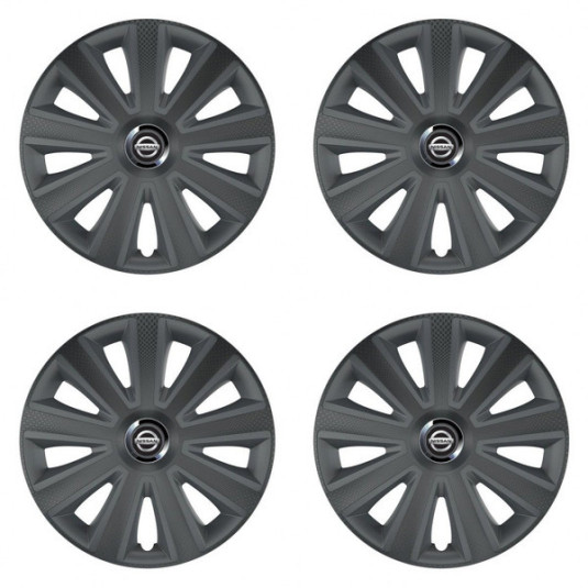 Puklice pre Nissan 15 Aviator carbon grafite