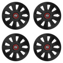 Puklice pre Nissan 15 STRATOS RR black