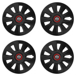 Puklice pre Nissan 15 STRATOS RR black