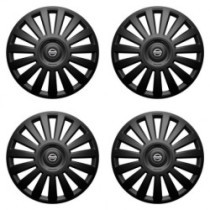 Puklice pre Nissan 16 Luxury black