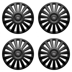 Puklice pre Nissan 16 Luxury black