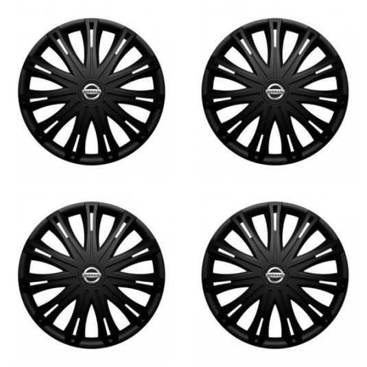 Puklice pre Nissan 17 SPARK BLACK