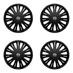 Puklice pre Nissan 17 SPARK BLACK