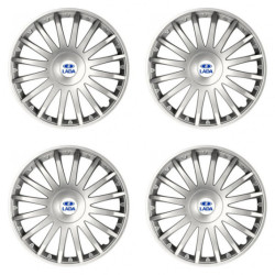 Puklice pre Lada 15 CRYSTAL silver