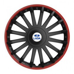 Puklice pre Lada 15 CRYSTAL RO black