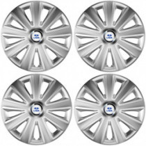 Puklice pre Lada 16 Aviator carbon RC 16 silver