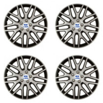 Puklice pre Lada 16 Dakar NC silver and black