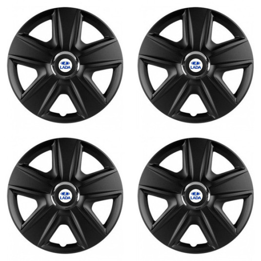 Puklice pre Lada 16 ESPRIT RC BLACK