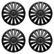 Puklice pre Mazda 14 Luxury black