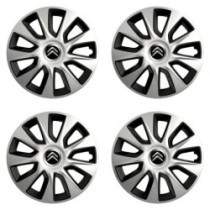 Puklice pre Citroen 14 STRATOS double colour