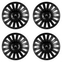 Puklice pre Citroen 15 Smart black