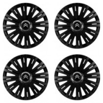 Puklice pre Citroen 16 ACTIVE RC BLACK