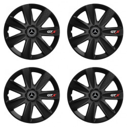 Puklice pre Mercedes 14 GTX CARBON black