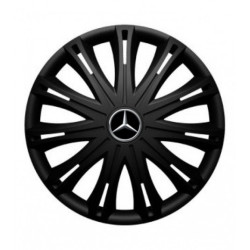 Puklice pre Mercedes 14 SPARK BLACK1