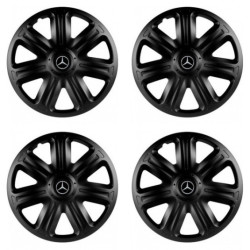 Puklice pre Mercedes 15 COMFORT BLACK