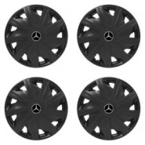 Puklice pre Mercedes pre dodávky 15 Craft black