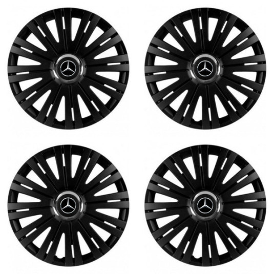 Puklice pre Mercedes 16 ACTIVE RC BLACK