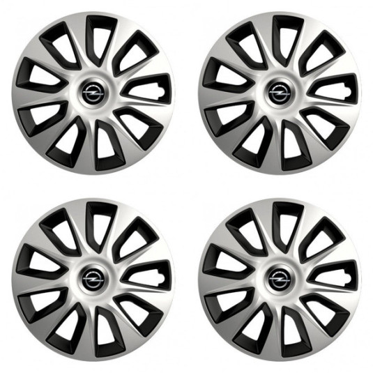 Puklice pre Opel 14 STRATOS double colour