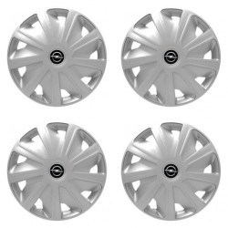 Puklice pre Opel pre dodávky 15 Craft silver