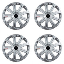 Puklice pre Opel 16 Evo silver