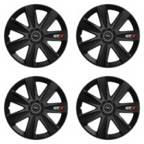 Puklice pre Opel 16 GTX CARBON black
