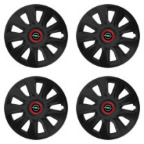 Puklice pre Opel 16 STRATOS RR black