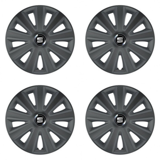 Puklice pre Seat 14 Aviator carbon RC grafite