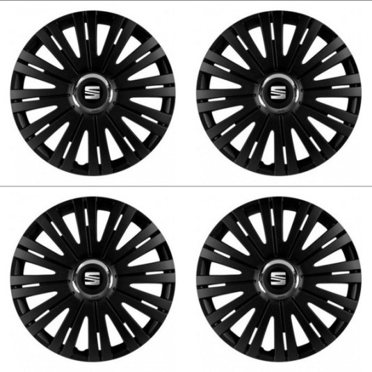 Puklice pre Seat 15 ACTIVE RC BLACK