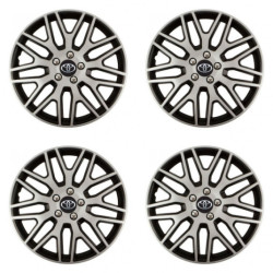 Puklice pre Toyota 14 Dakar NC silver and black