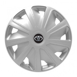 Puklice pre Toyota pre dodávky 16 Craft silver