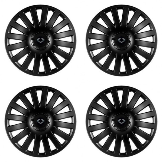 Puklice pre Sangyong 14 Smart black