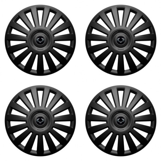 Puklice pre Sangyong 14 Luxury black