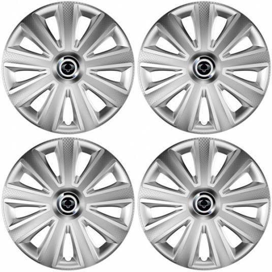 Puklice pre Sangyong 14 Aviator carbon RC silver