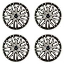 Puklice pre Sangyong 14 Dakar NC silver and black