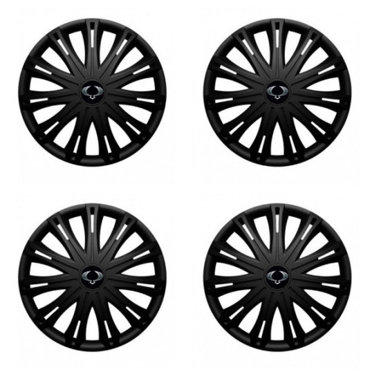 Puklice pre Sangyong 14 SPARK BLACK1