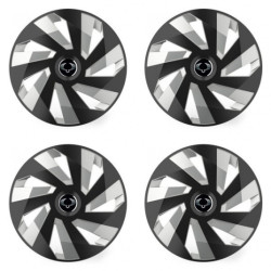 Puklice pre Sangyong 15 Vector RC black and silver