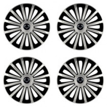 Puklice pre Sangyong 15 TREND silver and black