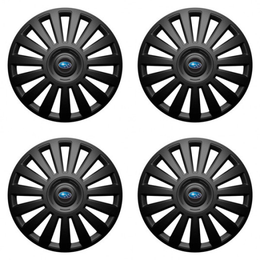 Puklice pre Subaru 14 Luxury black