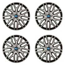 Puklice pre Subaru 14 Dakar NC silver and black