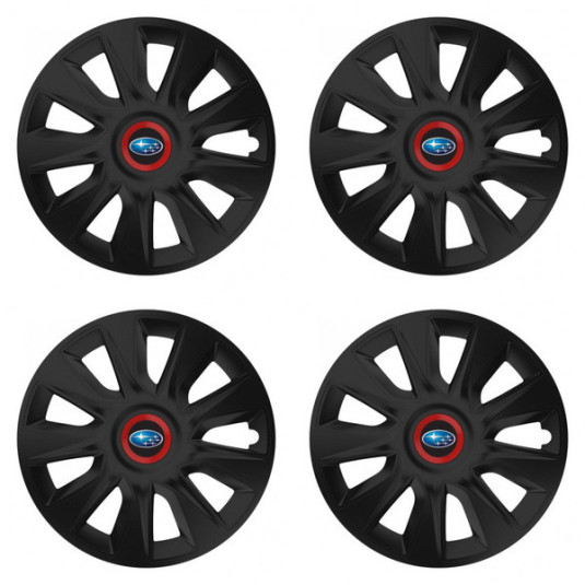 Puklice pre Subaru 15 STRATOS RR black