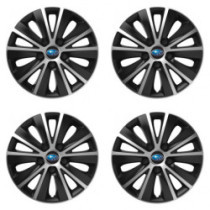 Puklice pre Subaru 15 RAPIDE silver and black