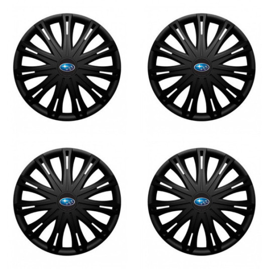 Puklice pre Subaru 15 SPARK BLACK