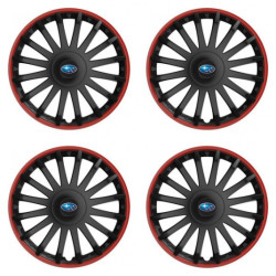 Puklice pre Subaru 16 CRYSTAL RO black