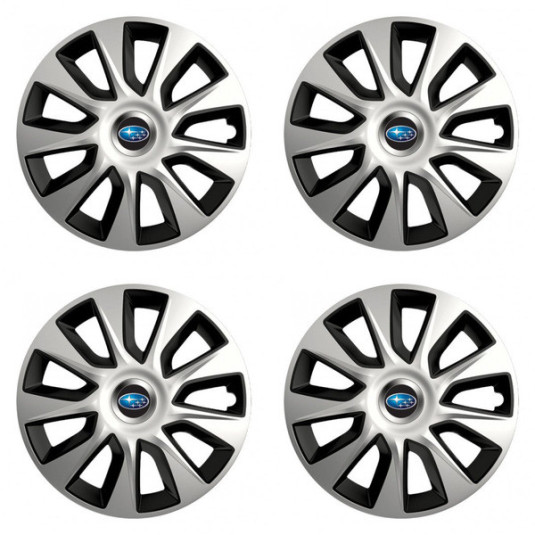 Puklice pre Subaru 17 STRATOS double colour