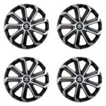 Puklice pre Suzuki 14 Evo black&silver