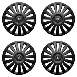 Puklice pre Suzuki 15 Luxury black