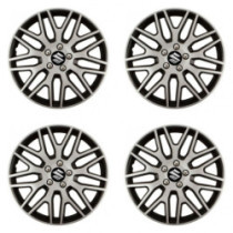 Puklice pre Suzuki 16 Dakar NC silver and black